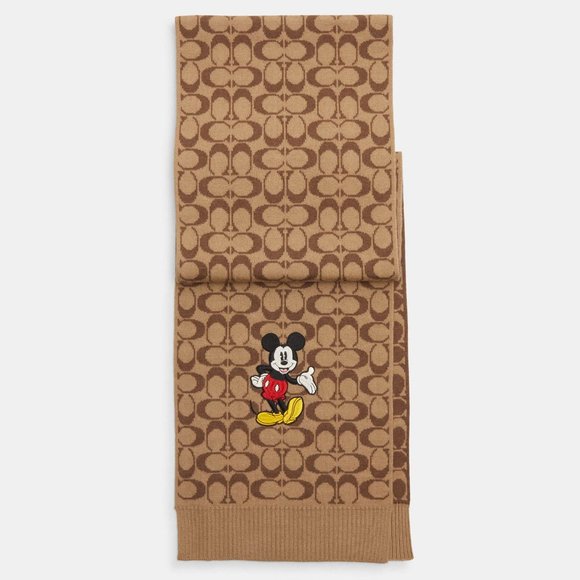 🐭 Disney X Coach Signature Mickey Mouse Muffler - Picture 3 of 6